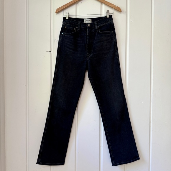 Agolde Pinch Waist High Rise Kick Flare in Panorama Wash - Picture 4 of 7